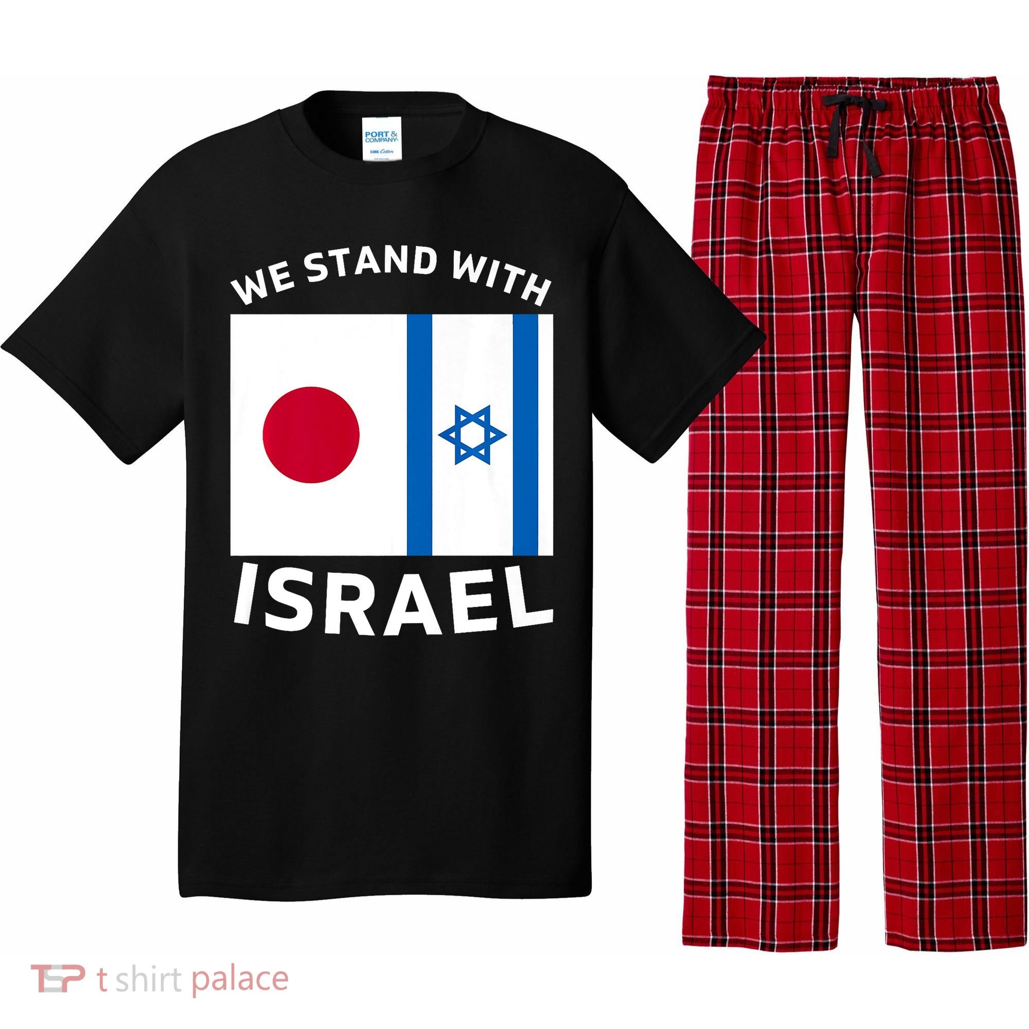 We Stand With Israel Pajama Set