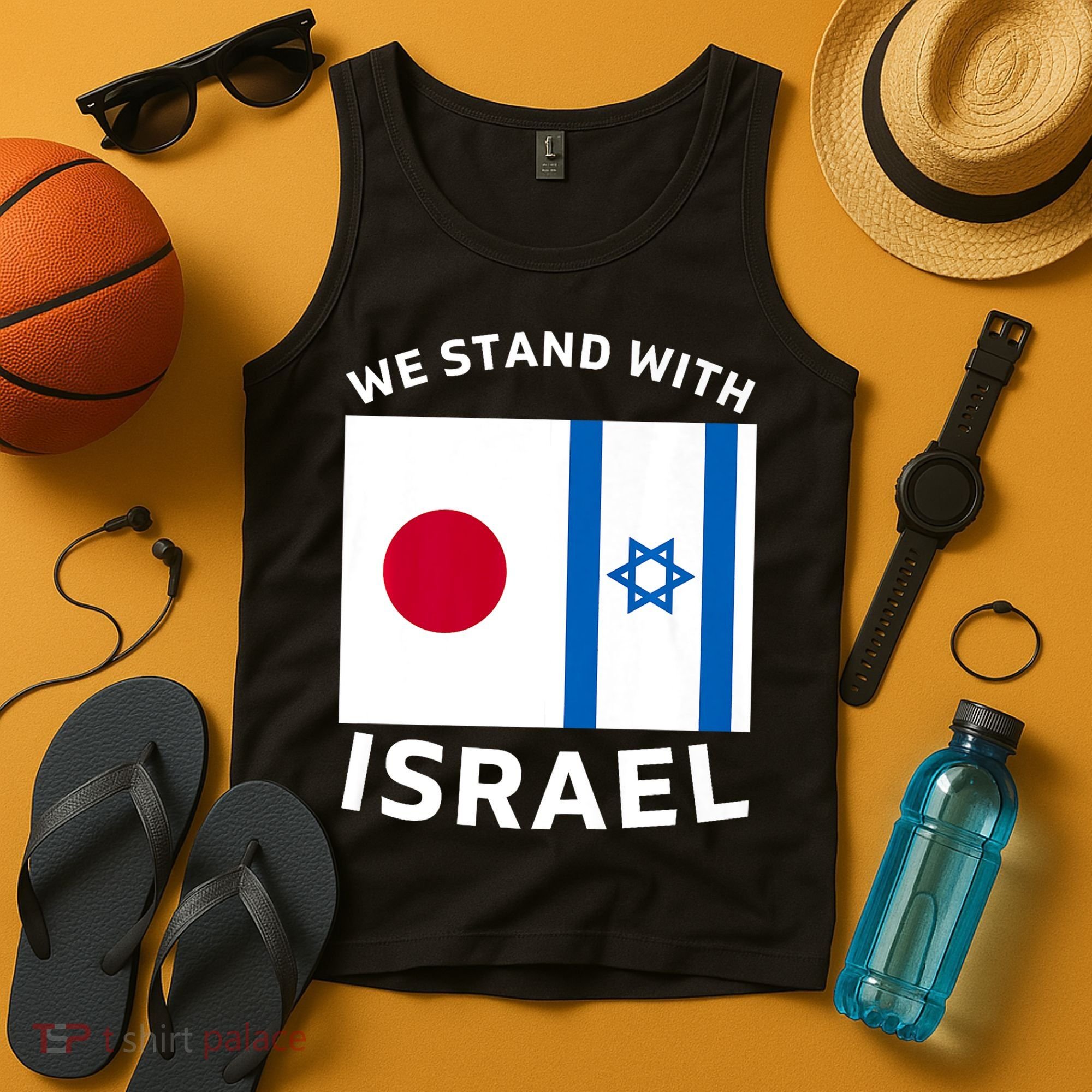 We Stand With Israel Tank Top