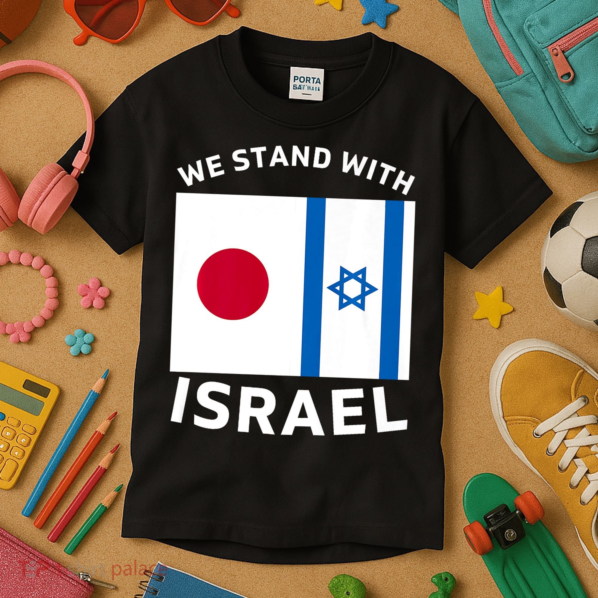 We Stand With Israel Kids T-Shirt