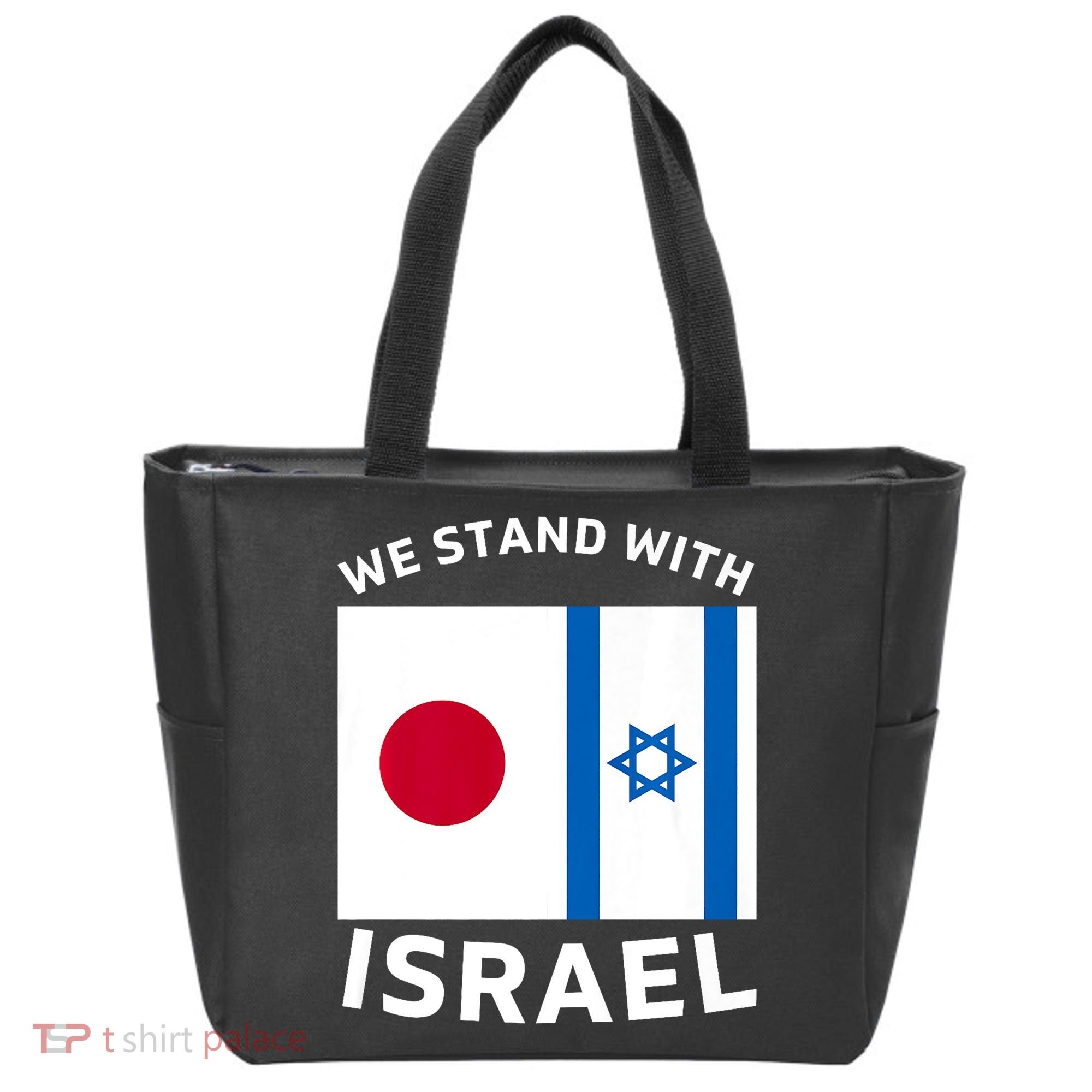 We Stand With Israel Tote Bag