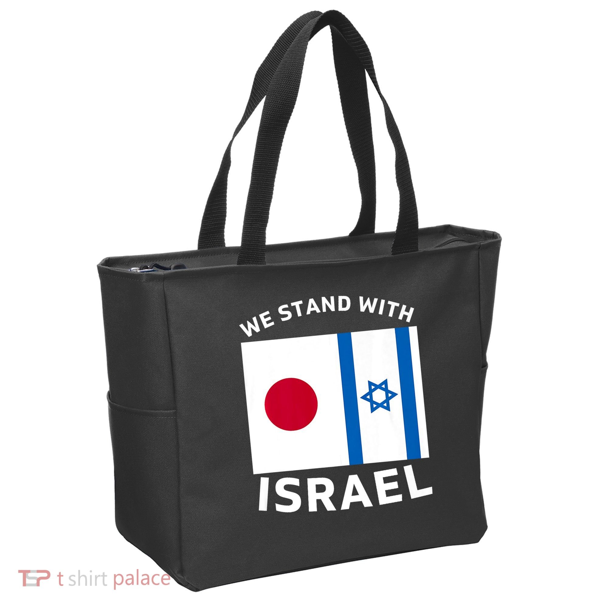 We Stand With Israel Tote Bag