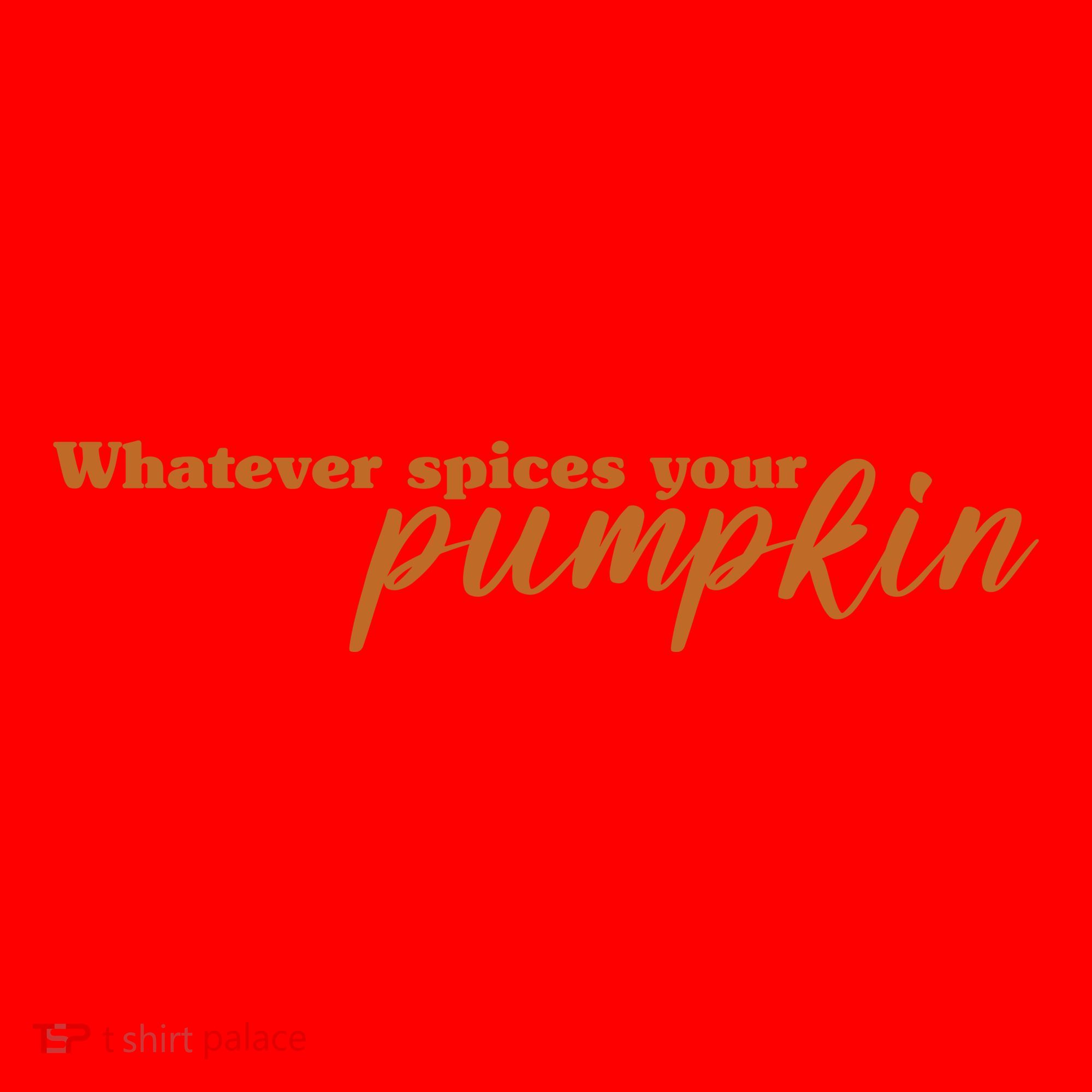Whatever Spices Your Pumpkin Santa Hat