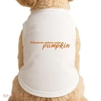 Whatever Spices Your Pumpkin Doggie Tank thumb 0