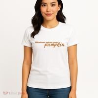 Whatever Spices Your Pumpkin Women's T-Shirt thumb 4