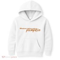 Whatever Spices Your Pumpkin Kids Hoodie thumb 0
