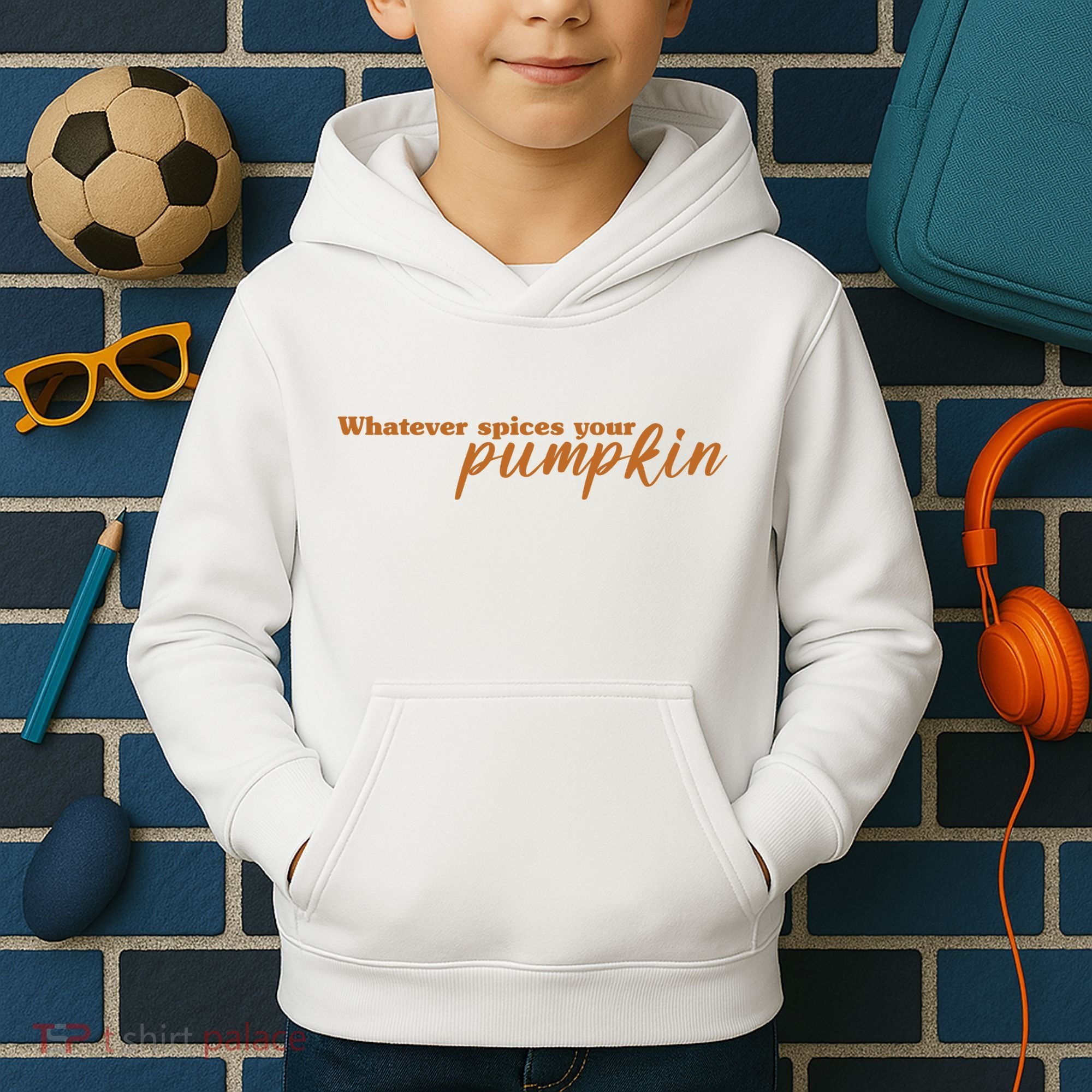 Whatever Spices Your Pumpkin Kids Hoodie