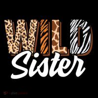 Wild Sister Zoo Born Two Be Wild Bgiftday Safari Jungle Animal Gift Coffee Mug thumb 5