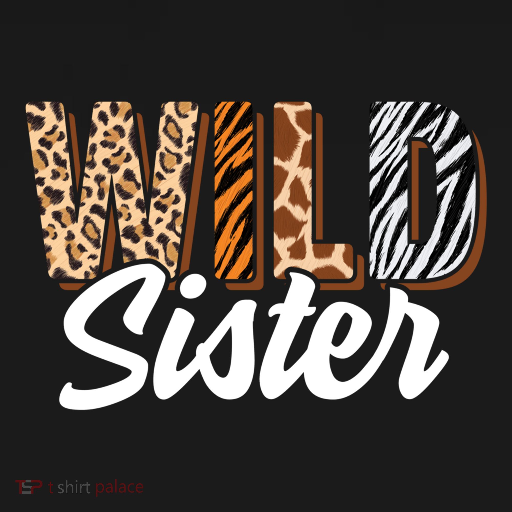 Wild Sister Zoo Born Two Be Wild Bgiftday Safari Jungle Animal Gift Women's Hoodie