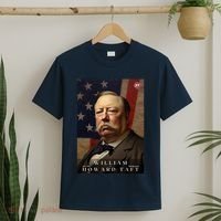 William Taft 27th President Of The United States Portrait T-Shirt thumb 2