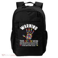 Warning This Autism Mom Uses Patience In Children Backpack thumb 0