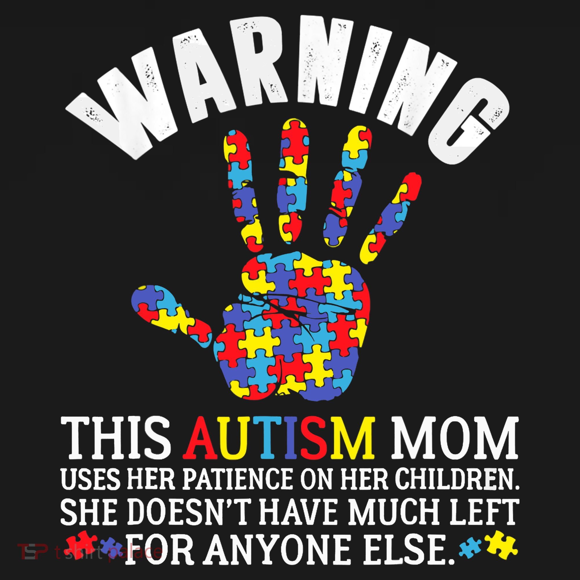 Warning This Autism Mom Uses Patience In Children Ornament