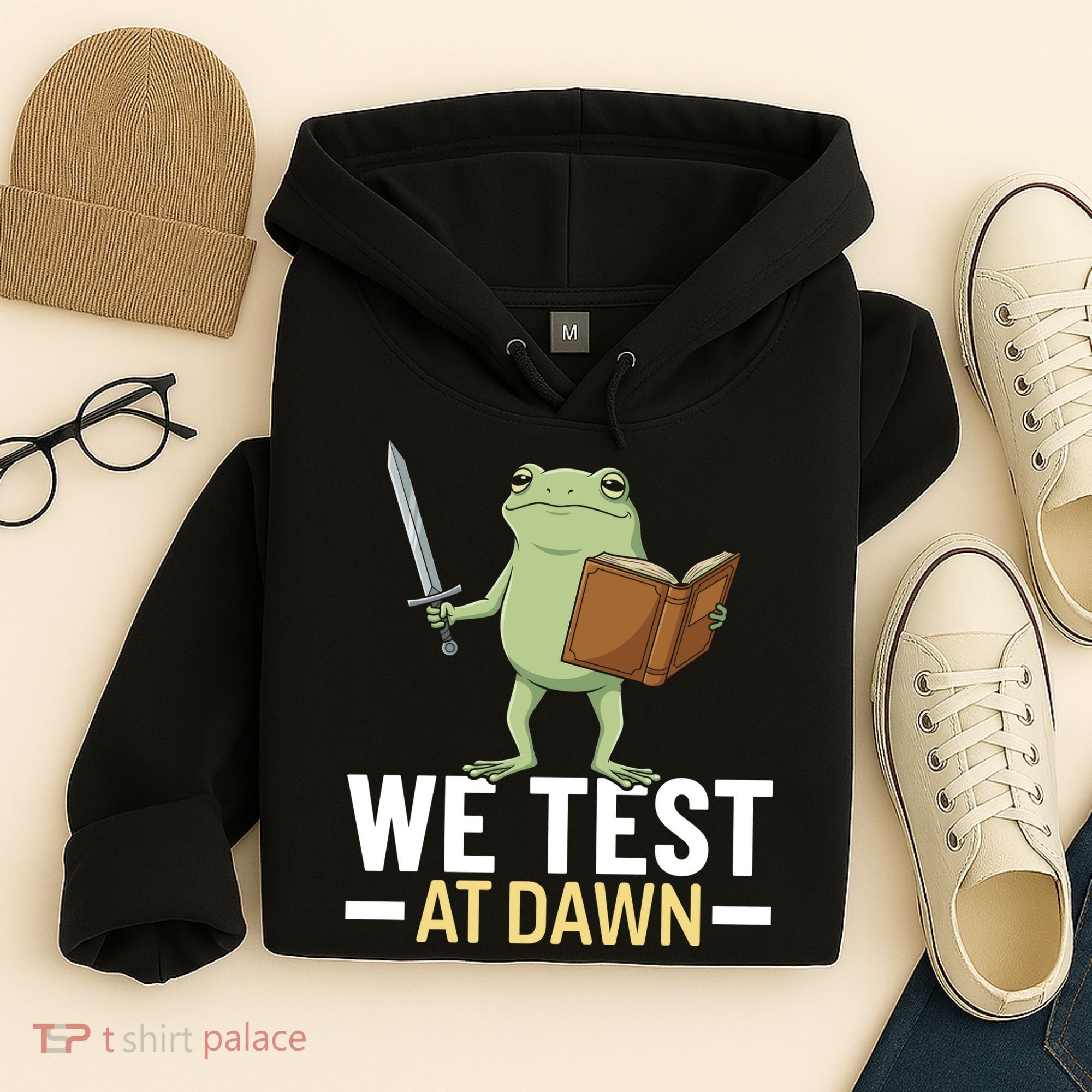We Test At Dawn Hoodie