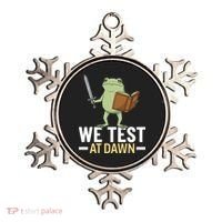 We Test At Dawn Ornament thumb 0