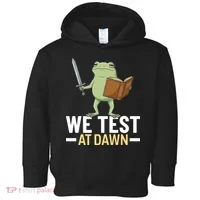 We Test At Dawn Toddler Hoodie thumb 0