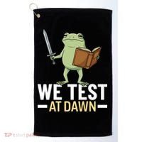 We Test At Dawn Golf Towel thumb 0