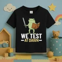 We Test At Dawn Toddler T-Shirt thumb 3