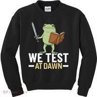 We Test At Dawn Kids Sweatshirt thumb 0