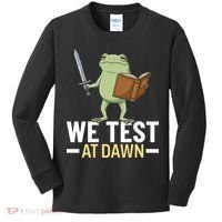 We Test At Dawn Kids Long Sleeve Shirt thumb 0