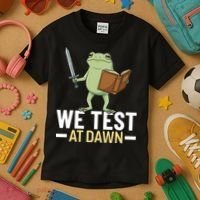We Test At Dawn Kids T-Shirt thumb 3