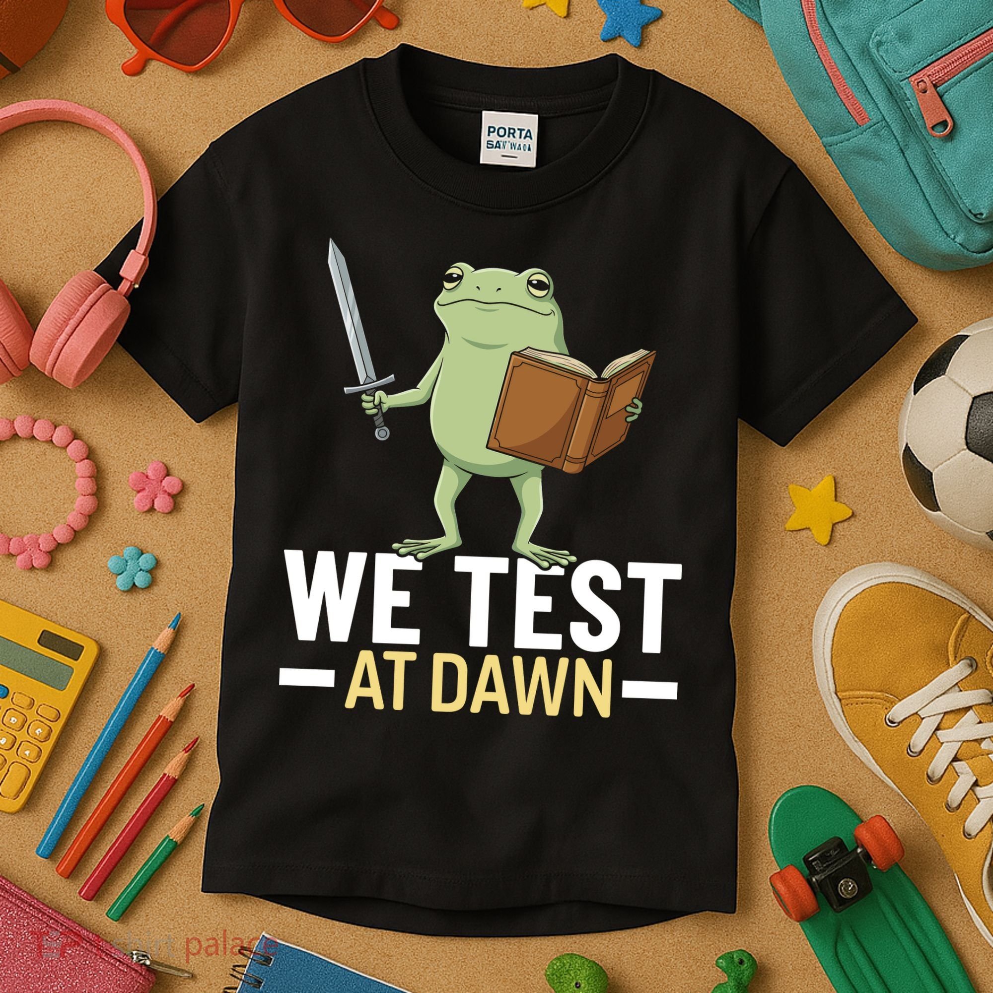 We Test At Dawn Kids T-Shirt