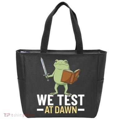 We Test At Dawn Tote Bag