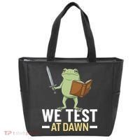 We Test At Dawn Tote Bag thumb 0
