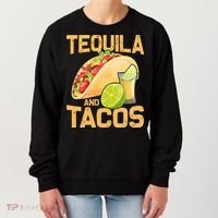 Womens Tacos And Tequila Funny Cinco De Mayo Women's Sweatshirt thumb 0