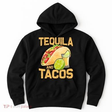 Womens Tacos And Tequila Funny Cinco De Mayo Hoodie