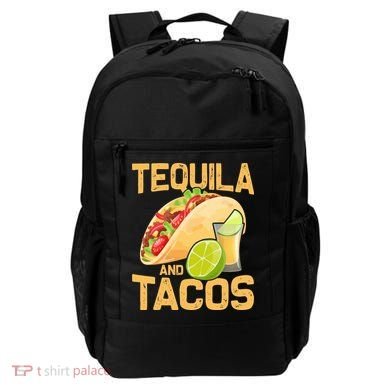 Womens Tacos And Tequila Funny Cinco De Mayo Backpack