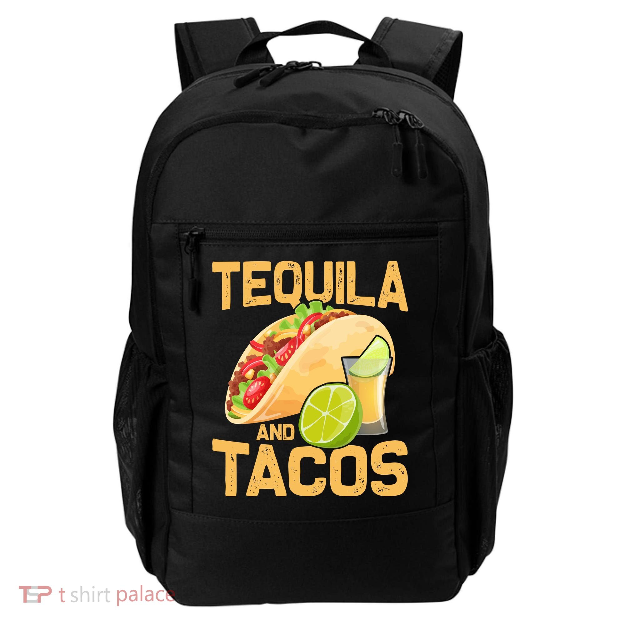 Womens Tacos And Tequila Funny Cinco De Mayo Backpack