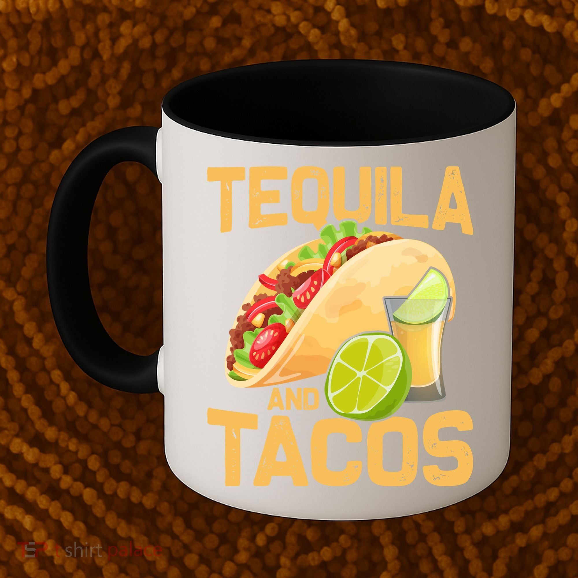 Womens Tacos And Tequila Funny Cinco De Mayo Coffee Mug
