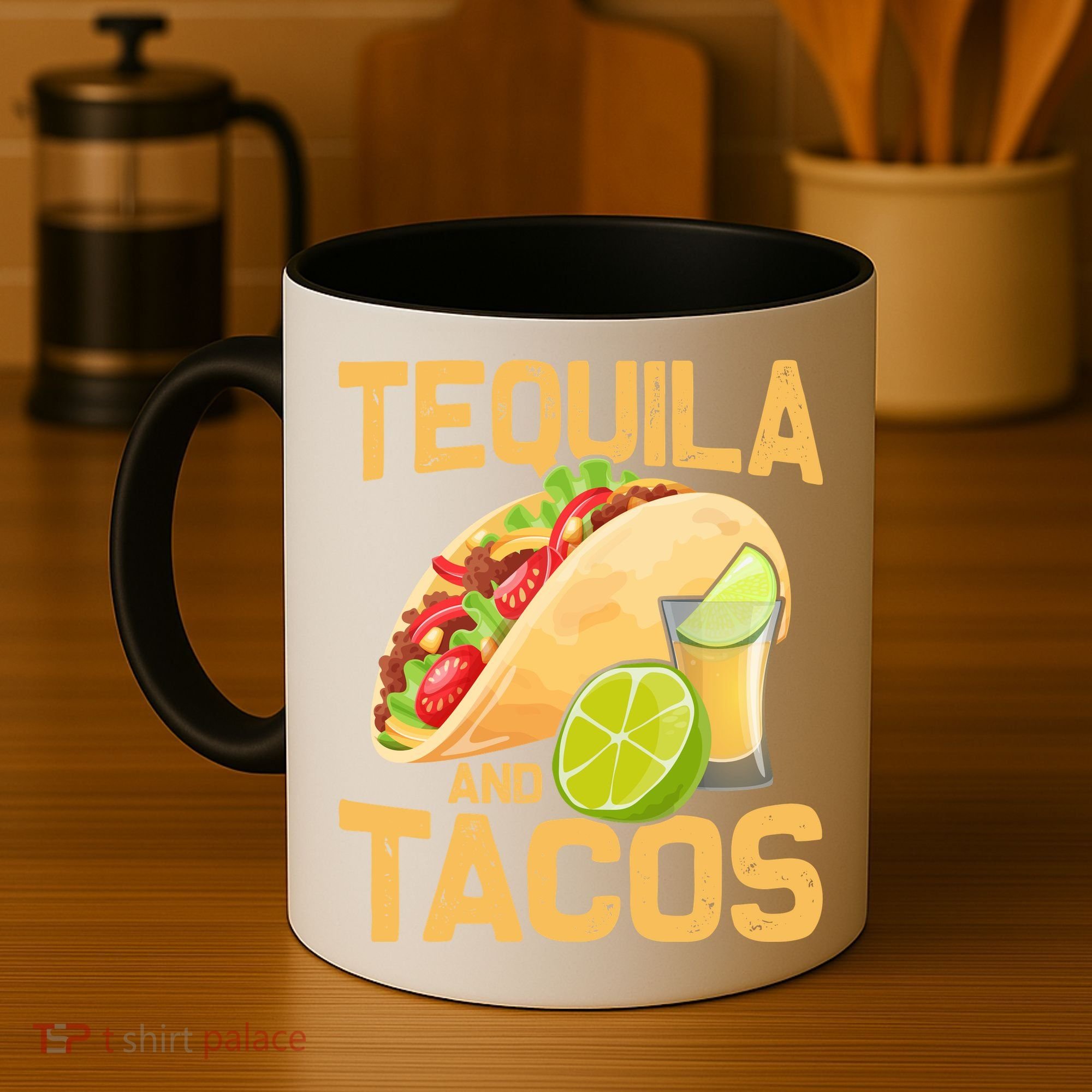 Womens Tacos And Tequila Funny Cinco De Mayo Coffee Mug