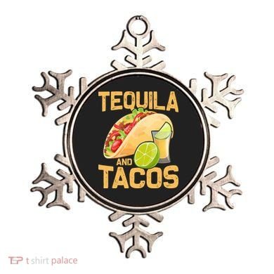 Womens Tacos And Tequila Funny Cinco De Mayo Ornament