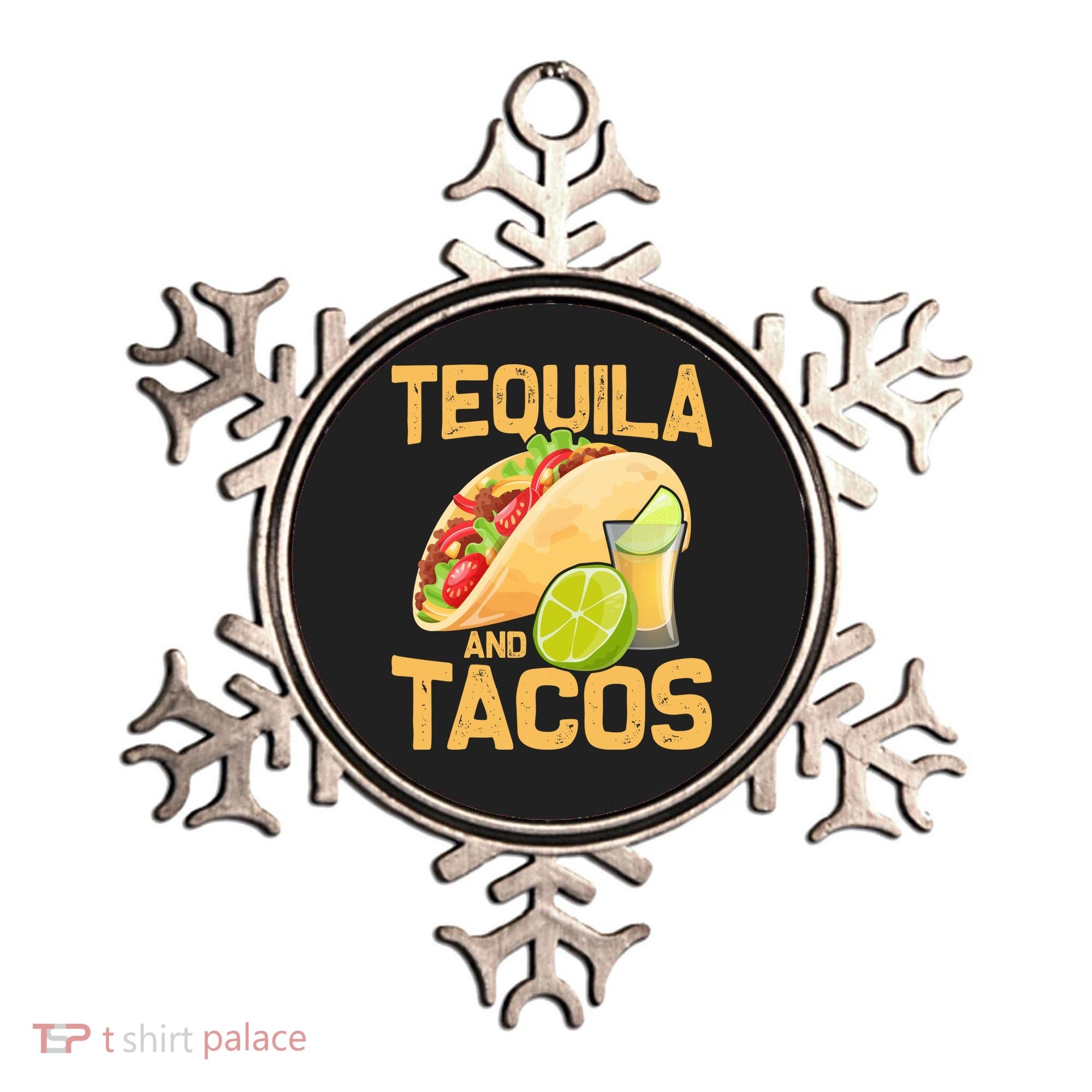 Womens Tacos And Tequila Funny Cinco De Mayo Ornament