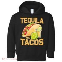 Womens Tacos And Tequila Funny Cinco De Mayo Toddler Hoodie thumb 0