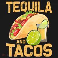 Womens Tacos And Tequila Funny Cinco De Mayo Kids Sweatshirt thumb 2