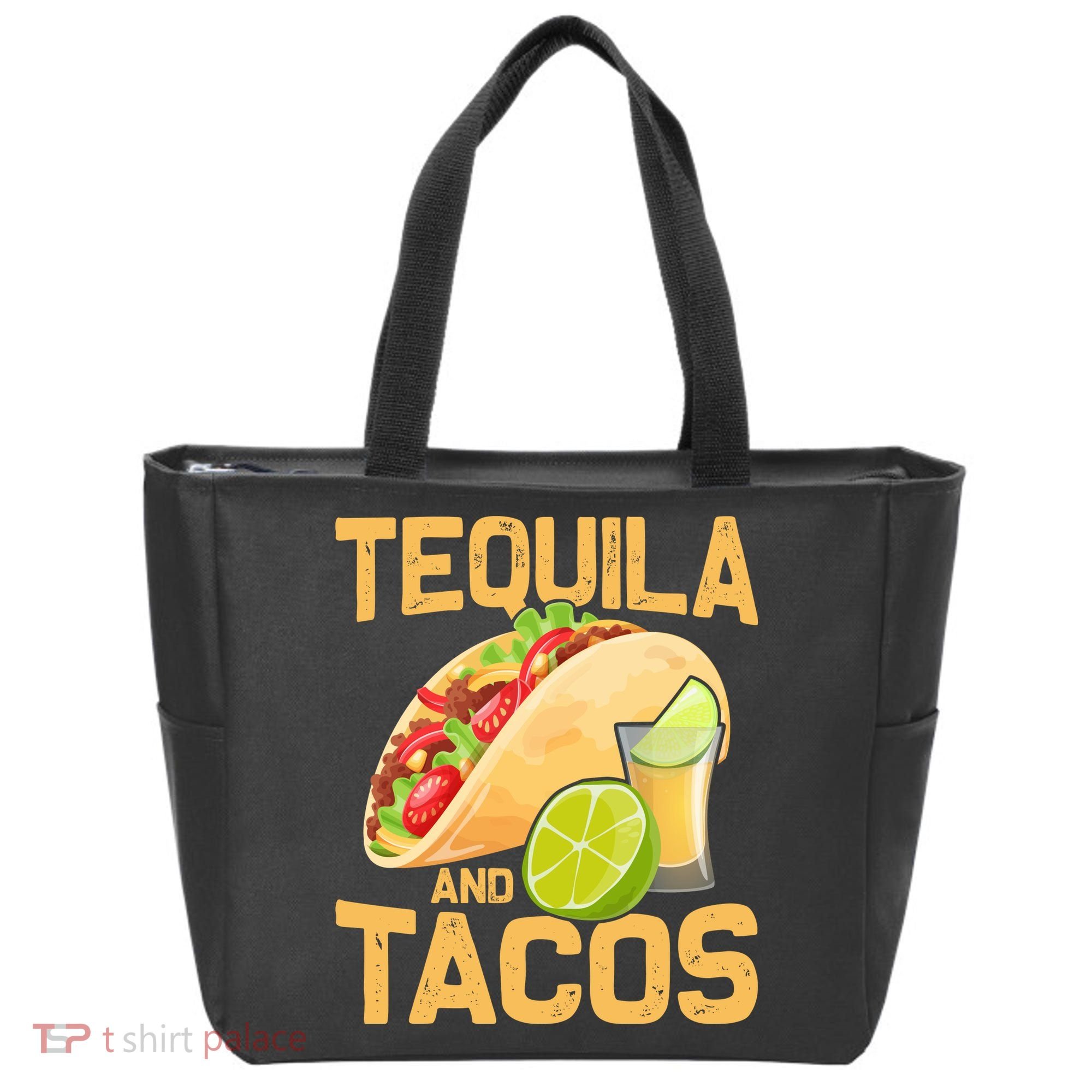 Womens Tacos And Tequila Funny Cinco De Mayo Tote Bag