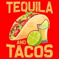 Womens Tacos And Tequila Funny Cinco De Mayo Santa Hat thumb 1