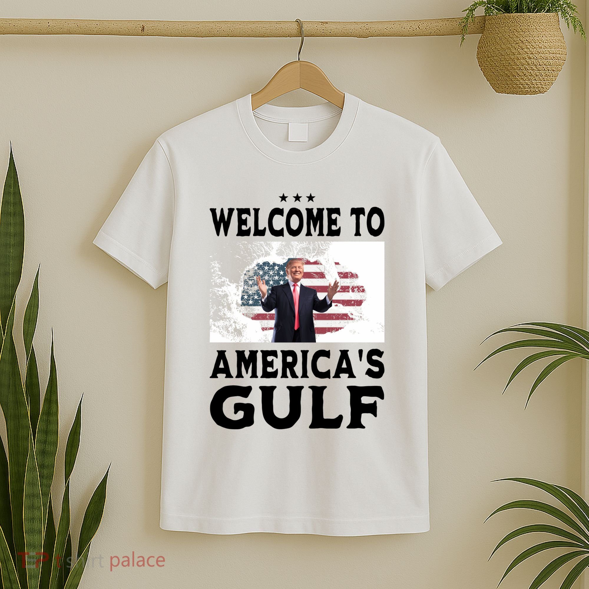 Welcome To Americas Gulf Donald Trump T-Shirt