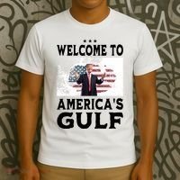 Welcome To Americas Gulf Donald Trump T-Shirt thumb 3
