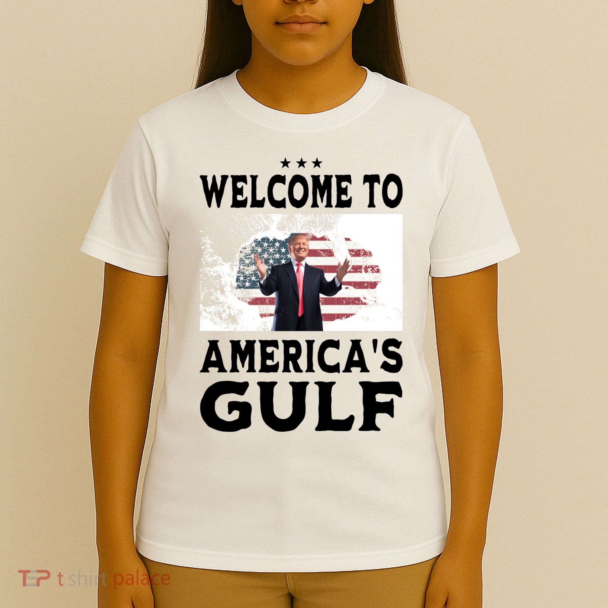Welcome To Americas Gulf Donald Trump T-Shirt
