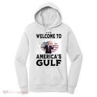 Welcome To Americas Gulf Donald Trump Women's Hoodie thumb 0