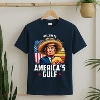 Welcome To Americas Gulf Funny Donald Trump T-Shirt thumb 2