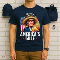 Welcome To Americas Gulf Funny Donald Trump T-Shirt thumb 6
