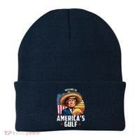 Welcome To Americas Gulf Funny Donald Trump Beanie thumb 0