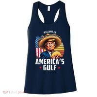 Welcome To Americas Gulf Funny Donald Trump Women's Tank Top thumb 0
