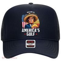 Welcome To Americas Gulf Funny Donald Trump Hat thumb 0