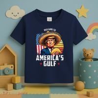Welcome To Americas Gulf Funny Donald Trump Toddler T-Shirt thumb 3