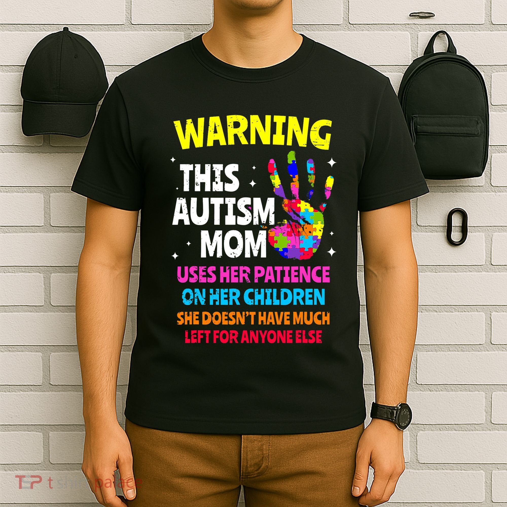 Warning This Autism Mom Patience Awareness T-Shirt
