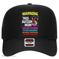 Warning This Autism Mom Patience Awareness Hat thumb 0